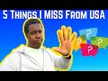 5 Things I MISS from America | Living in UK | UK vs US