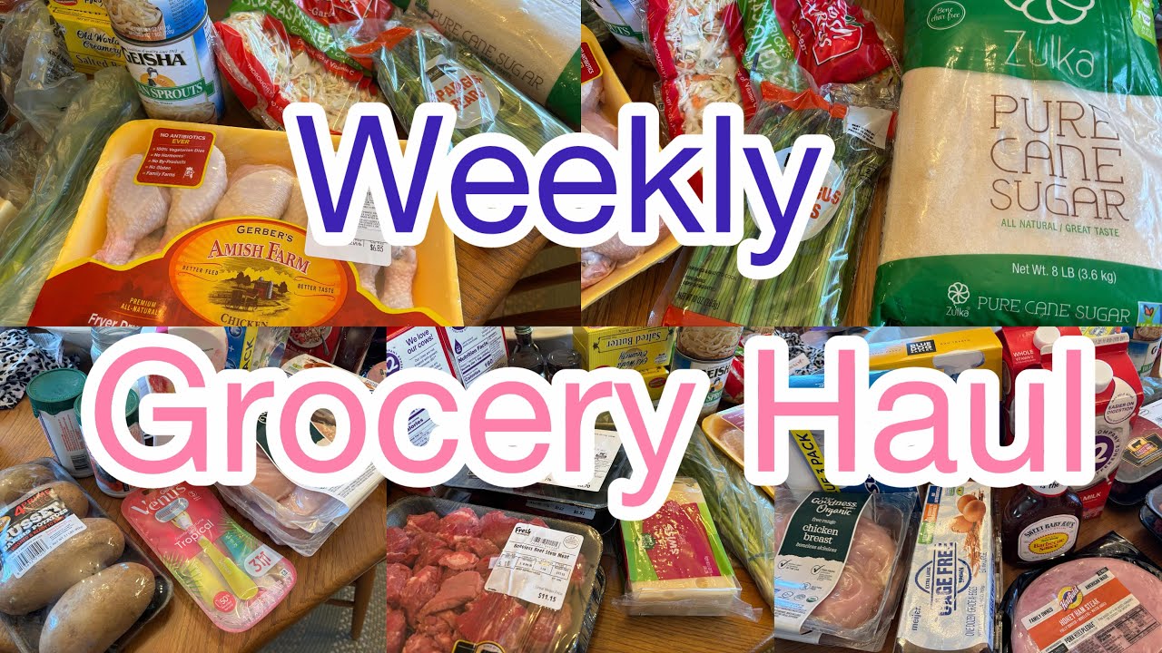 This week’s grocery haul + Easy meal ideas from my meal plan # ...