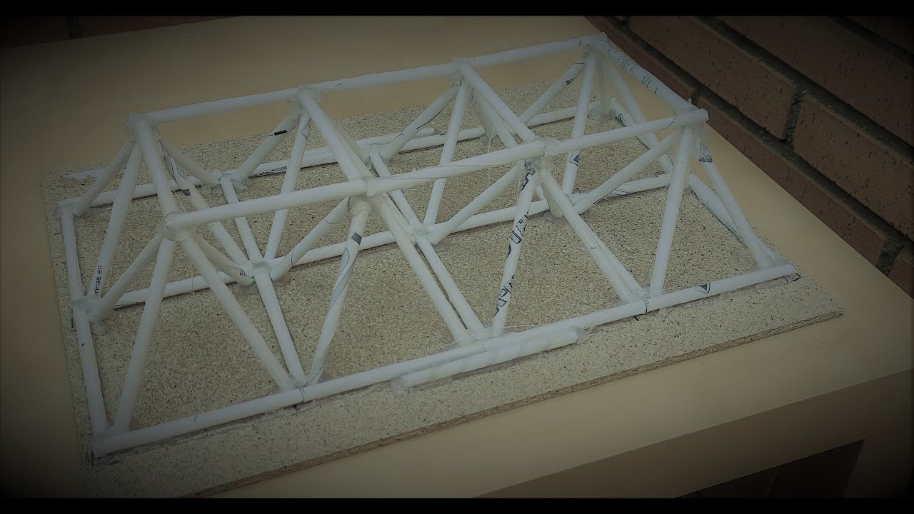 Cómo hacer una estructura de papel - Especial Tecnología de segundo de ESO