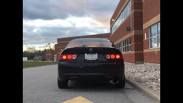 2005 Acura TSX Single Exit Exhaust