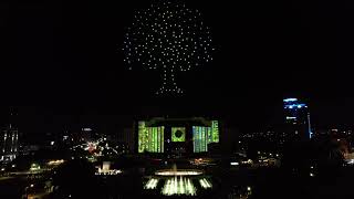 Horizon IPCC Full drone Show and 3d mappping Projection, NDK Sofia