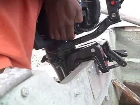 How to install outboard Motor on boat