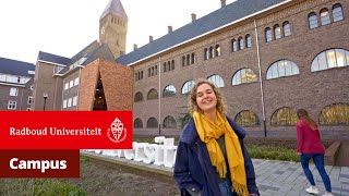 Een tour over de campus van de Radboud Universiteit