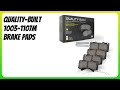 REVIEW (2026): Quality-Built 1003-1107M Brake Pads. Features
