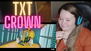 FIRST Reaction to TXT (TOMORROW X TOGETHER) - CROWN 👏😁