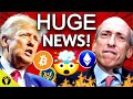 Donald trump accepts crypto  is forcing sec gary gensler to approve ethereum etfs