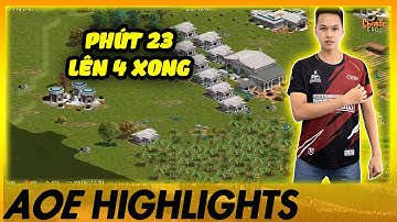 Phút 23 Chim Sẻ LÊN 4 - HORSE THẦN CÂN CẢ BẢN ĐỒ | AoE Highlights