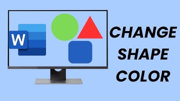 How To Change Shape Color In Microsoft Word