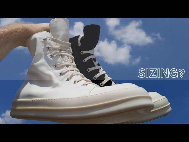 靴 Rick owens high ramones hexagram ss24 Rick Owens drkshdw High-Top Hexagram Sneakers – Acroera