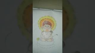 create a Hanuman ji drawing from NHK painters ❤️❤️❤️ nhk drawing art decoration ❤️❤️????