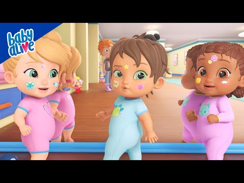 Playing With Stickers 👶✨ BRAND NEW Baby Alive Episodes 👶✨ Baby Alive Official Family Kids Cartoons