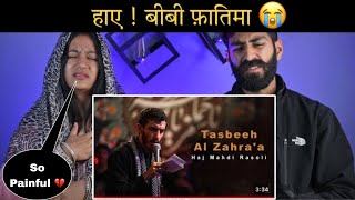 Indian Reaction | Tasbeeh Al Zahra ‘a | Haj Mahdi Rasoli | Noha Resimi