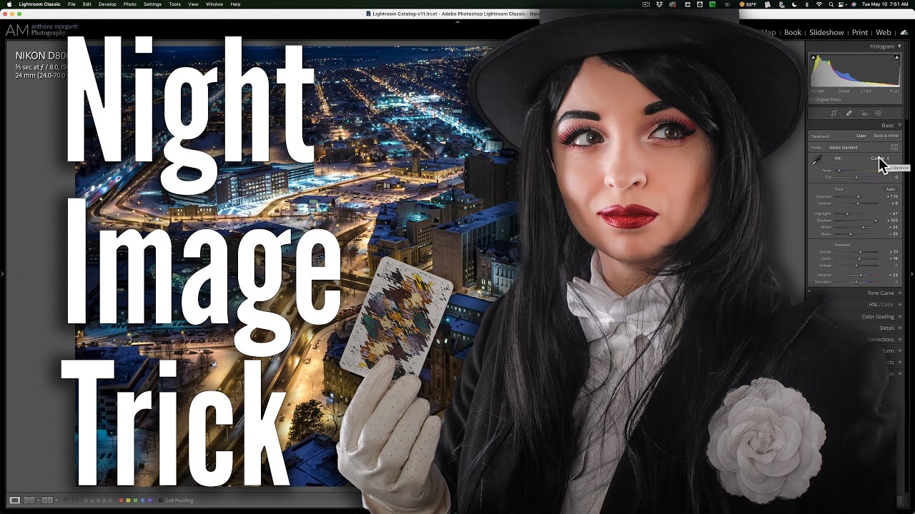 The TRICK to Processing a NIGHT PHOTO - YouTube