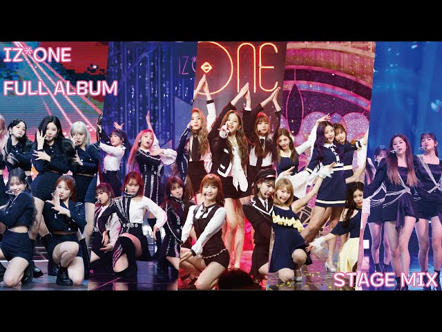 [4K 60P / FULL ALBUM] IZ*ONE (아이즈원) - 교차 편집 class=