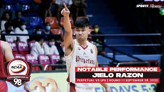 NCAA Season 98 | Notable Performance: Jielo Razon (LPU vs Perpetual)