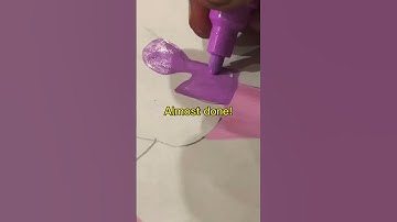 Drawing Patrick Star from SpongeBob SquarePants with posca markers! #drawing #art