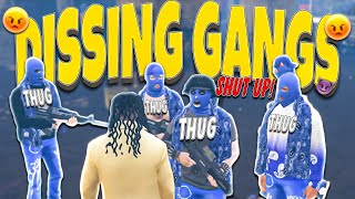 DISRESPECTING Cringe Gangs in HOOD Servers.. BANNED