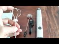 Elektrischer Milchaufschäumer, Dallfoll USB Wiederaufladbar Milchaufschäumer, Für Milchschäumen perf