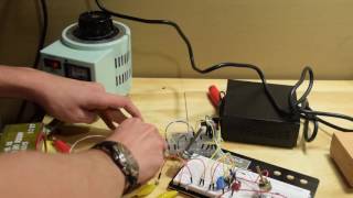 Plasma Speaker   Audio Modulated 555
