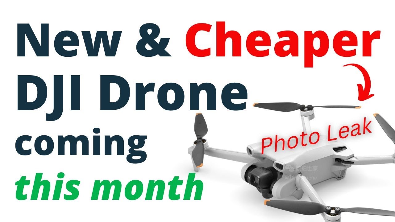 *New* Cheap DJI Mini Drone coming December 2022 YouTube
