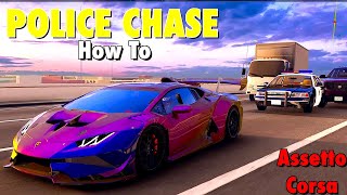 NO HESI Police Chase Mod How To - Assetto Corsa 2025