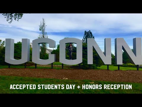 UCONN Vlog | Accepted Students Day + Honors Program Reception