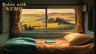 Peaceful Daytime Train Journey 🚂 Cozy Sleeper Train Ambience with Relaxing Train Sounds for Sleeping screenshot 2