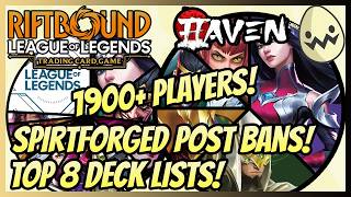 Riftbound: Spiritforged Post Bans! Lille Regionals Qualifier Top 8 Deck Lists! w/@GG_Haven