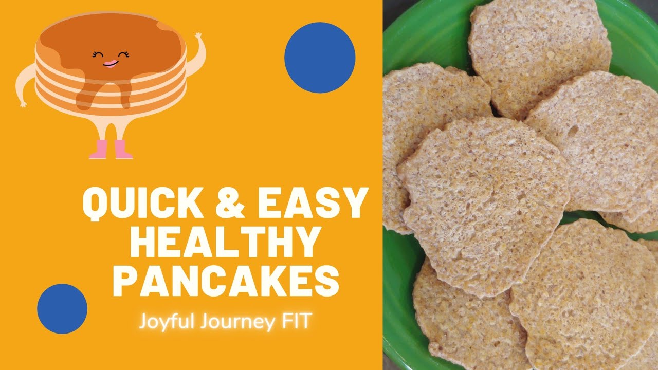 Greek Yogurt Pancakes Easy Healthy Breakfast Flaxseed & Oatmeal
