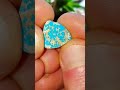 Turquoise Shield or Heart? #turquoise #lapidaryartist #turquoisestone #gemstone #gems #minerals #art