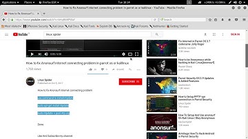 How to Install anonsurf in Kali Linux 2018.1