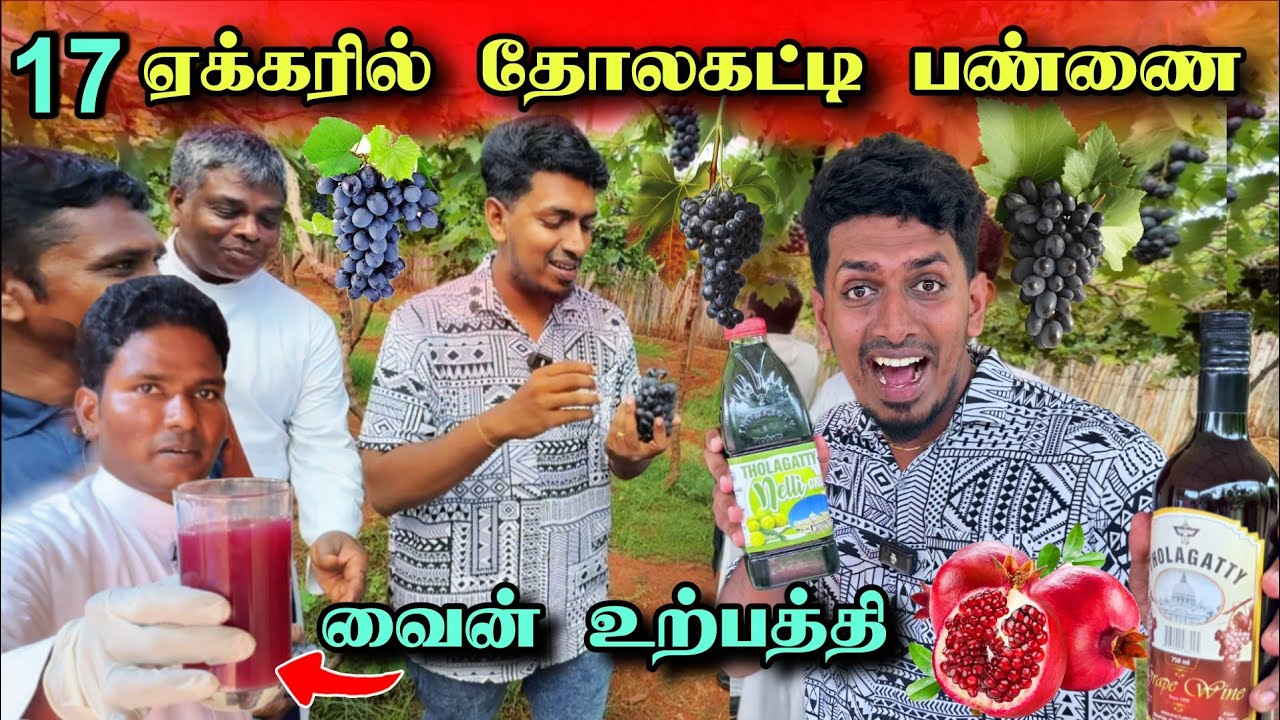 பிரமாண்டமான ஒருங்கிணைந்த பண்ணையும் பழ ரச தயாரிப்பும் 😍😮 | Tholagaty Farm 