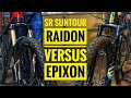 SR Suntour Raidon Versus Epixon - Air Fork Comparison