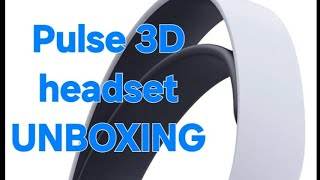 Unboxing my new pulse 3D headset!!😎😎