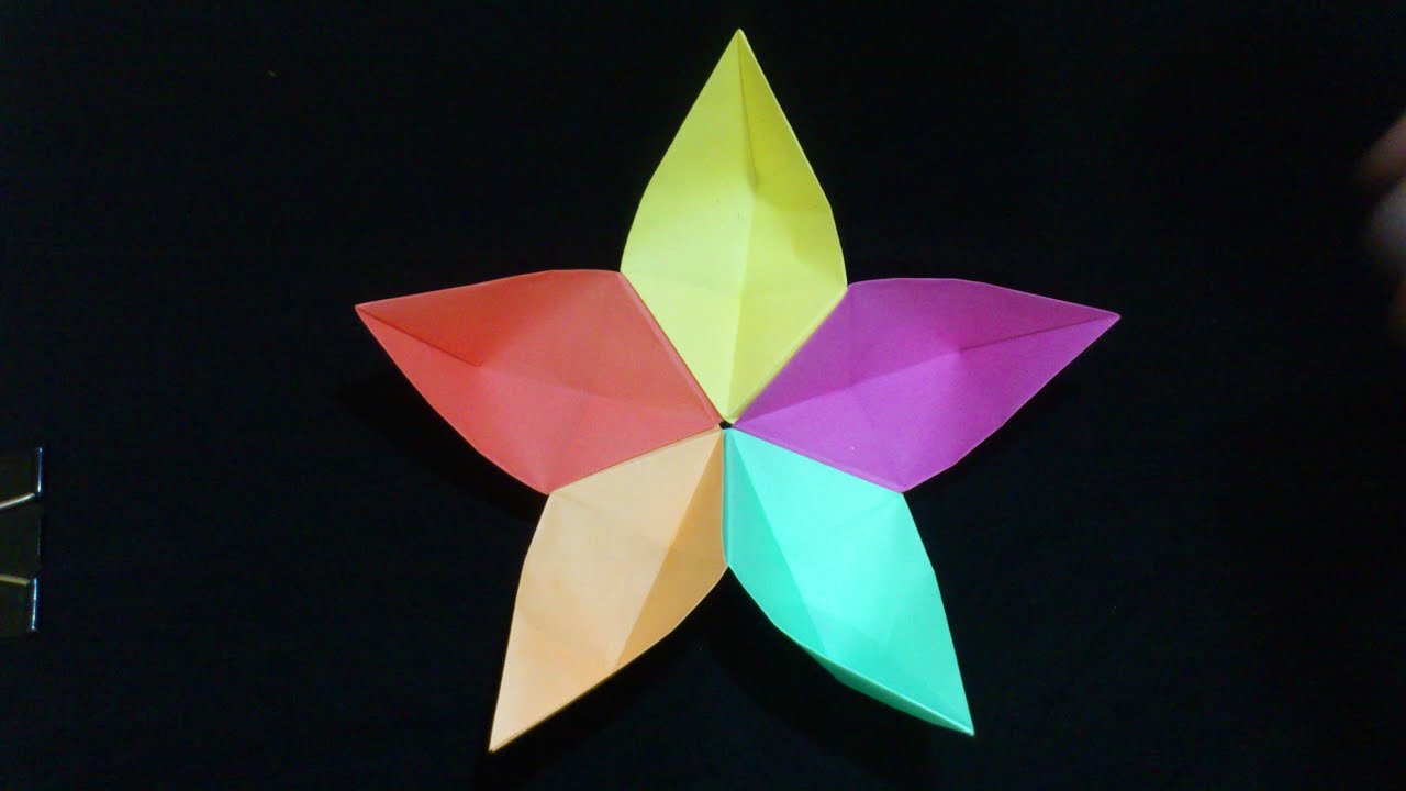 Cara Membuat Origami  Bunga  Sakura Origami  Bunga  dan 