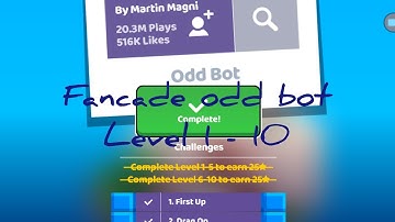 Fancade odd bot level 1 - 10   #fancade #fancadelevels #gameplay