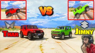 GTA 5 Mahindra Thar Vs Suzuki Jimny Drag And Off-Roading Test