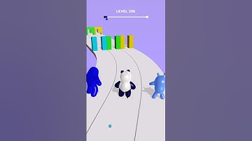 Blob Shifter 3D Level 206 , best fun  game ever #games #funny #mobilegame #gaming #shorts