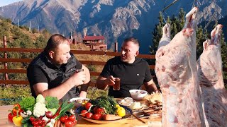 Deliciosa canal de carne grande El carnicero corta canales de carne Carne de barbacoa Cocina salvaje by GEORGY KAVKAZ Cocinero 177,805 views 5 months ago 1 hour, 58 minutes