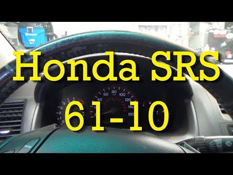honda-srs-61-10:-open-in-driver's-seat-belt-buckle-switch