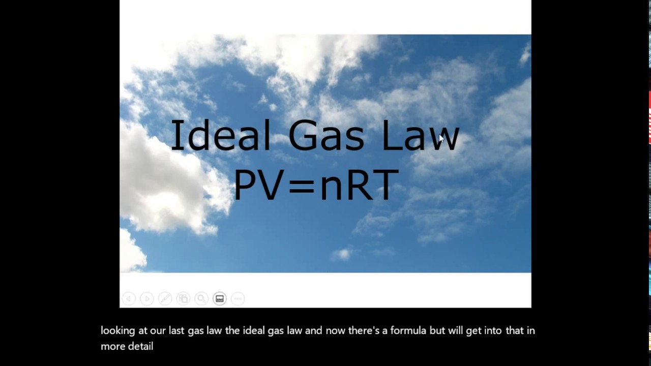 Ideal Gas Law Lesson - YouTube