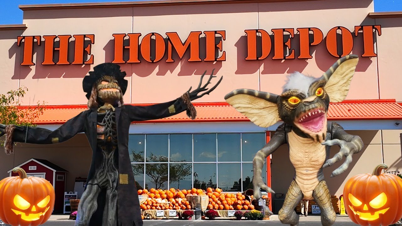 The Home Depot Halloween 2025! Halloween Animatronics, decorations, and MORE!