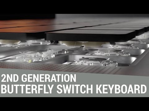 Has The Macbook Pros 2nd Generation Ultra Thin Butterfly