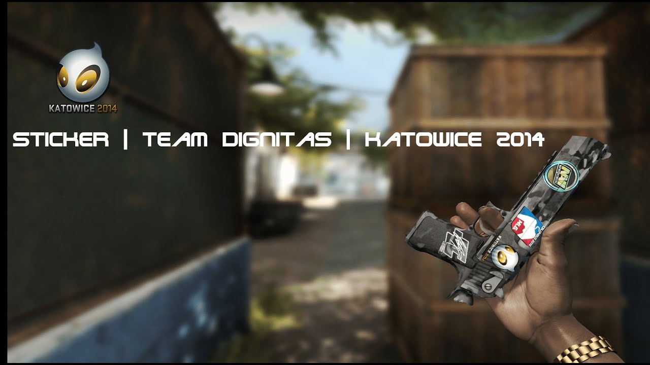 Desert Eagle Urban Rubble with Team Dignitas Katowice 2014 Showcase