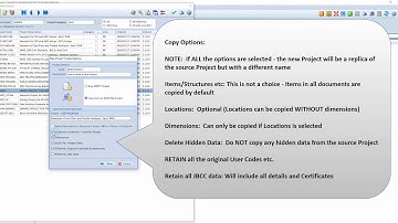 WinQS Commercial - How to create a new project (Copy from existing)