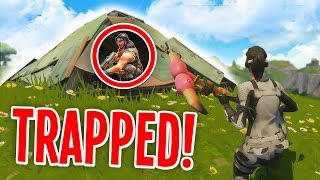 PYRAMID TRAPPING THE FINAL PLAYER in Fortnite Battle Royale