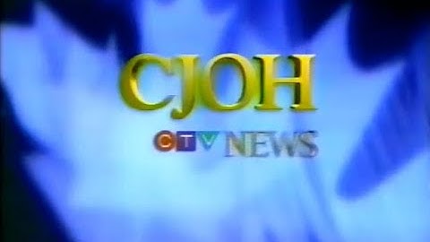 CJOH-TV 11:30pm newscast, May 27th, 2001