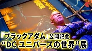 ブラックアダムらDCヒーローが集結!『ブラックアダム』公開記念”DCユニバースの世界”展