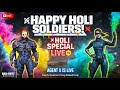 CODM LIVE 🔴 Holi Special Rank Push | 25 Battle Pass Giveaway at 2K Subs 🎁