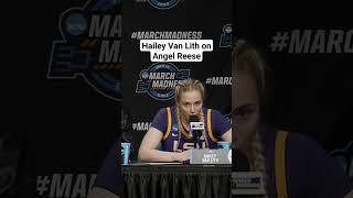 Famous Hailey Van Lith defends Angel Reese #shorts Wealth